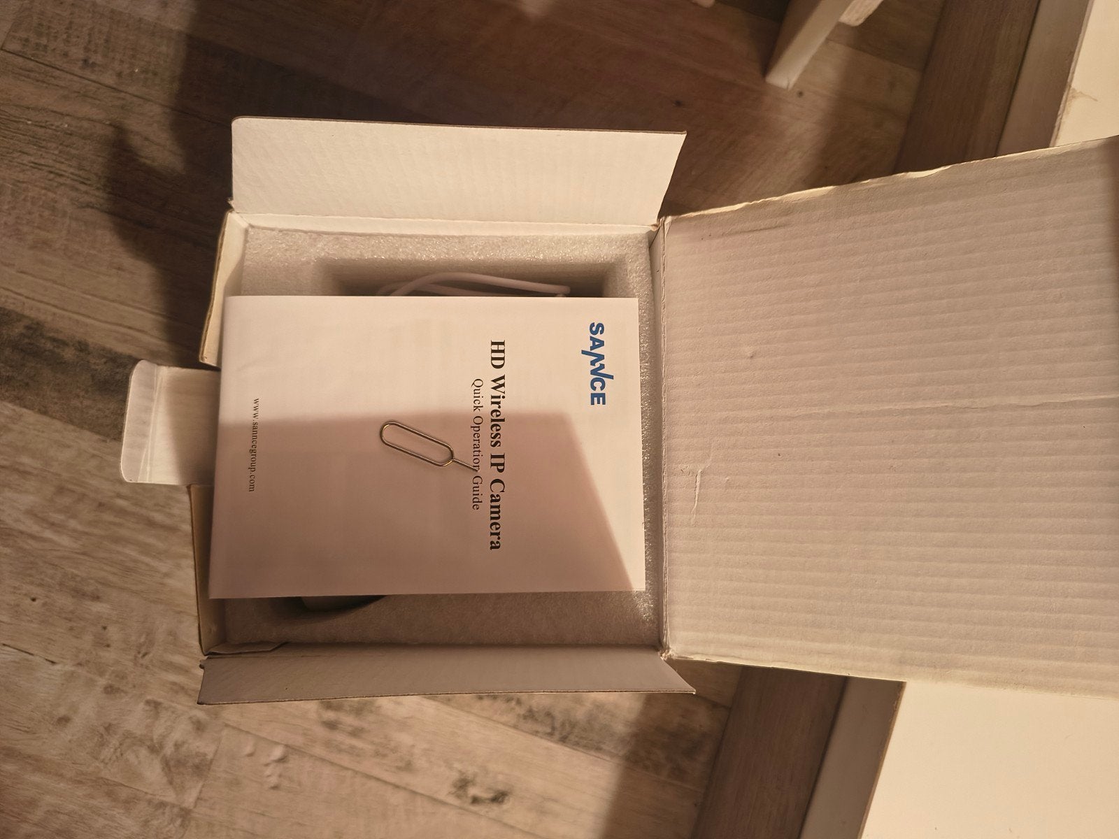 SANNCE HD Draadloze IP Camera - Binnencamera, Ophalen of Verzenden, Zo goed als nieuw, Binnencamera