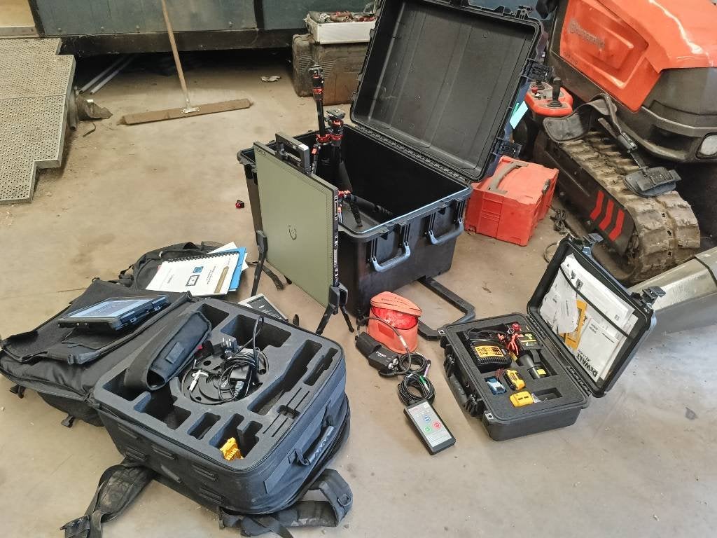 Complete Tactical Vidisco Rev C DR System Golden E