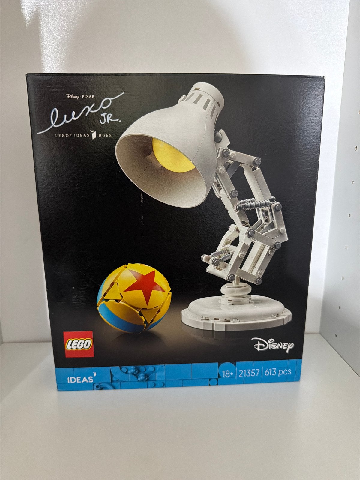 LEGO Ideas 21357 Luxo Jr. Lamp & Pixar Ball - Nieuw, Ophalen of Verzenden, Nieuw, Overige merken
