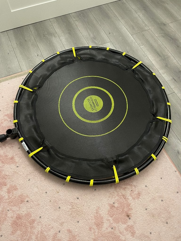 Fitness trampoline met handgreep - Domyos, Ophalen, Zo goed als nieuw, Overige typen