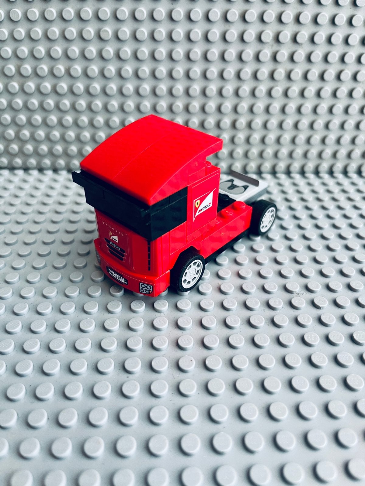 LEGO Racers 30191 Scuderia Ferrari Truck, Gebruikt, Lego, Ophalen of Verzenden, Compleet