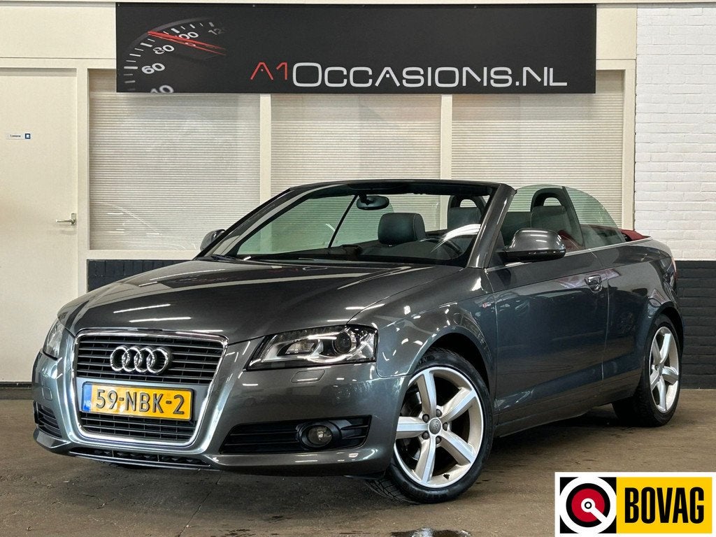 Audi A3 Cabriolet 1.2 TFSI S-edition (bj 2010), Auto's, Audi, Voorwielaandrijving, Euro 5, Gebruikt, Zwart