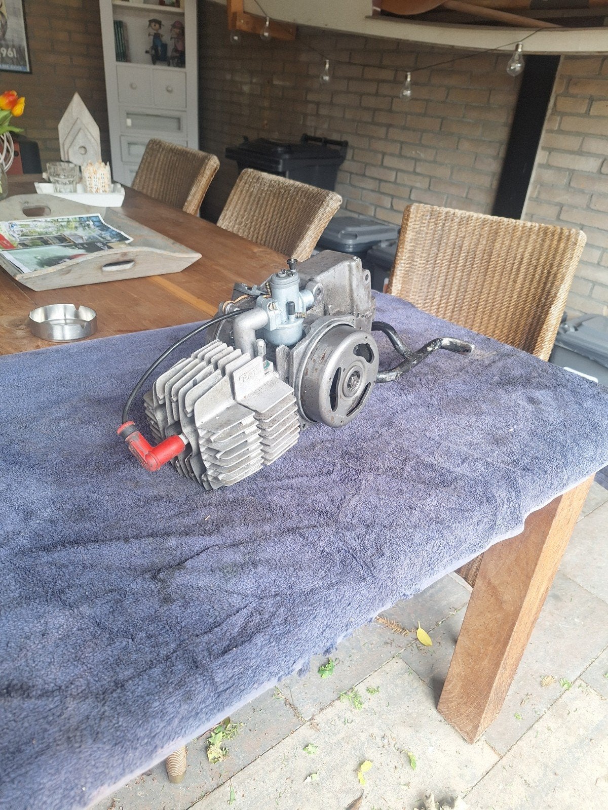 Puch blok 70cc E50, Ophalen, Zo goed als nieuw, Blok