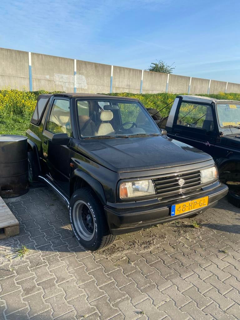Suzuki Vitara 1.6 JLX Cabrio 4WD U9 1993, Auto's, 1450 kg, 4 cilinders, Handgeschakeld, Vierwielaandrijving