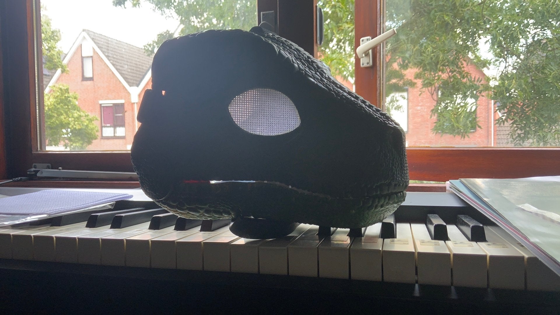 Dino masker, Ophalen, Zo goed als nieuw, Overige typen