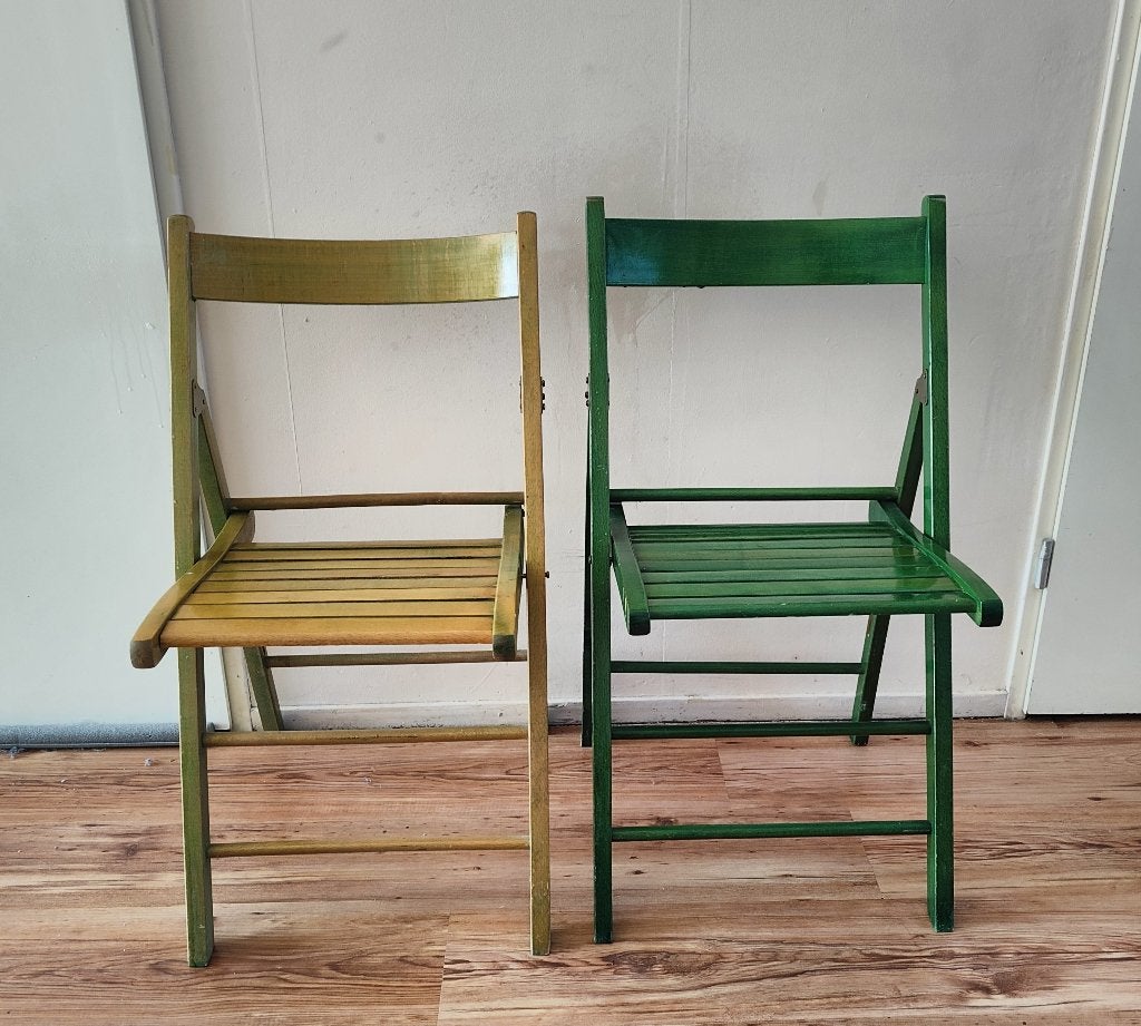Inklapbare Stoelen, Ophalen, Twee