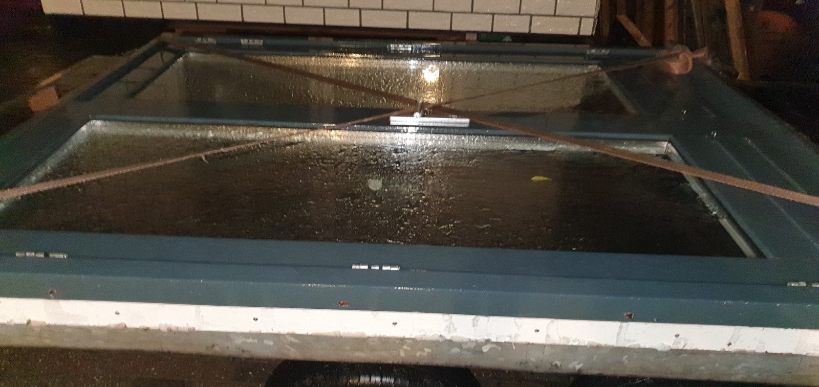 tuindeuren openslaande deuren Met kozijn Hardhout, Doe-het-zelf en Verbouw, Gebruikt, Deurkozijn, Ophalen of Verzenden, 150 tot 225 cm