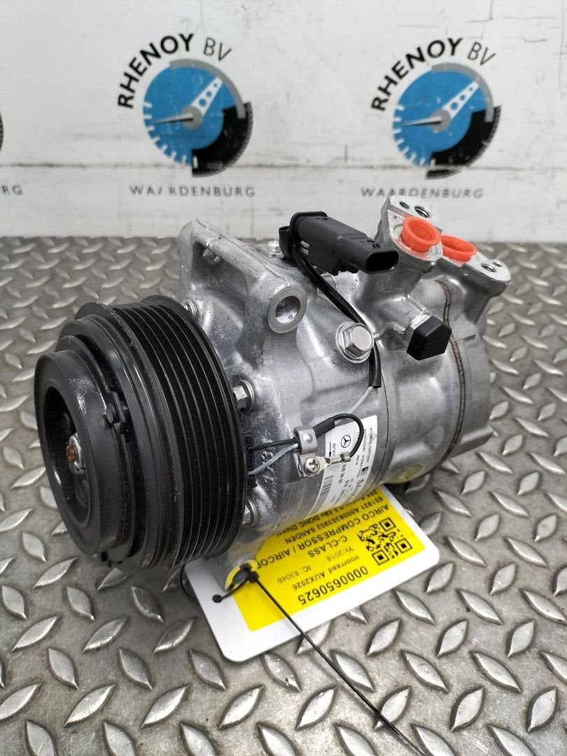 MERCEDES C-CLASS AIRCO COMPRESSOR / AIRCOPOMP 0008303902 201, Ophalen of Verzenden, Gebruikt, Stiba lid