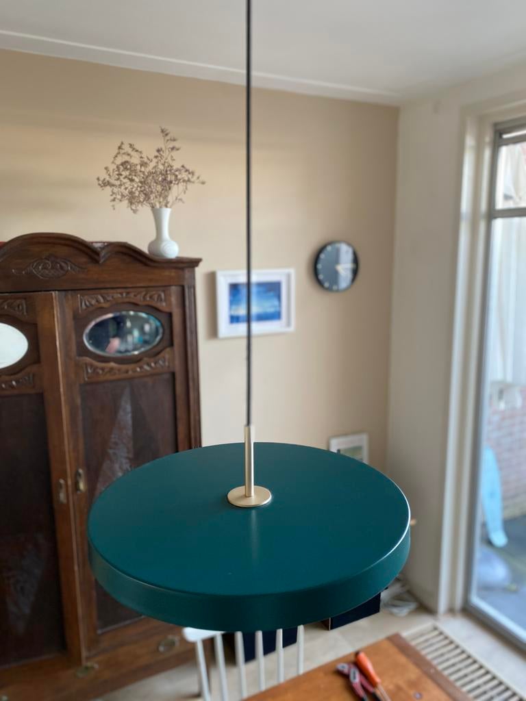Hanglamp UMAGE Asteria Forest groen, Huis en Inrichting, Lampen | Hanglampen, Ophalen, Gebruikt, Metaal, Minder dan 50 cm