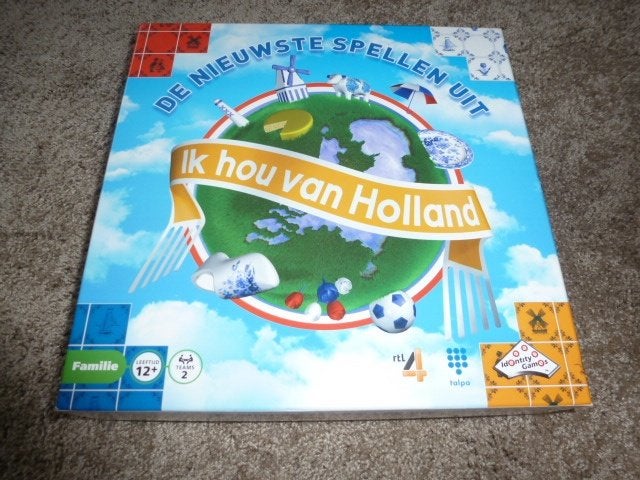 NIEUW bekend bordspel IK HOU VAN HOLLAND, Een of twee spelers, Ophalen of Verzenden, Nieuw, Identity Games