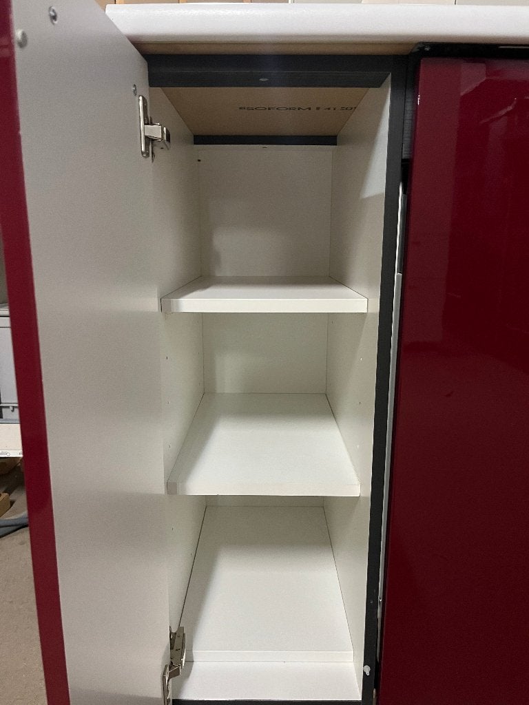 Keuken Compleet met APP 120Keukens op voorraad Nr. 3005, Ophalen, Zo goed als nieuw, Hoekkeuken, Greeploos