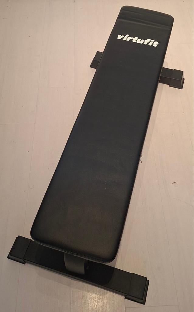 VirtuFit Flat Bench (vlakke fitnessbank), Ophalen, Gebruikt, Krachtstation