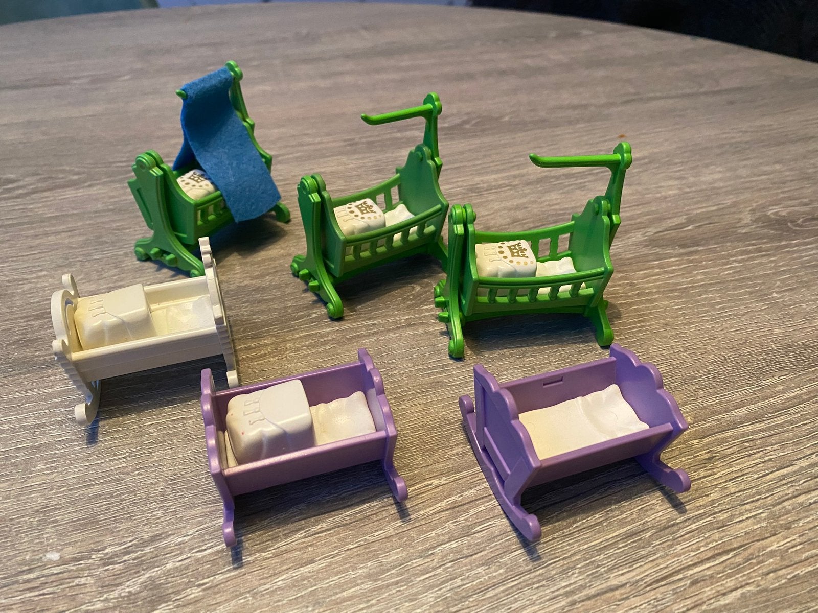 Div. wiegjes., Kinderen en Baby's, Speelgoed | Playmobil, Gebruikt, Losse onderdelen, Overige typen, Ophalen of Verzenden