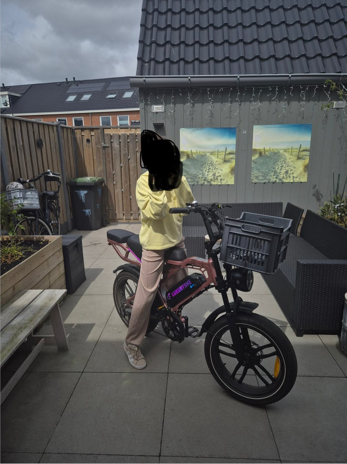 Mooie roze fatbike 2025, Fietsen en Brommers, Ophalen, Zo goed als nieuw, Overige merken