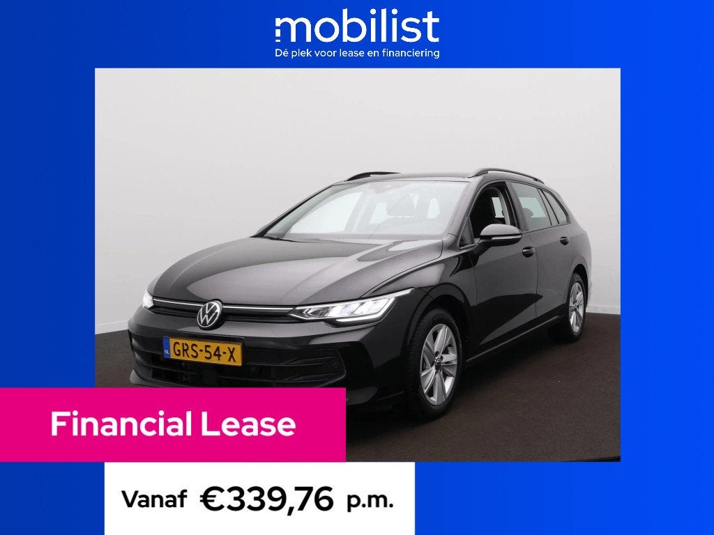 Volkswagen Golf Variant 1.5 TSI 115Pk (bj 2024), 680 kg, 116 pk, Zwart, Handgeschakeld