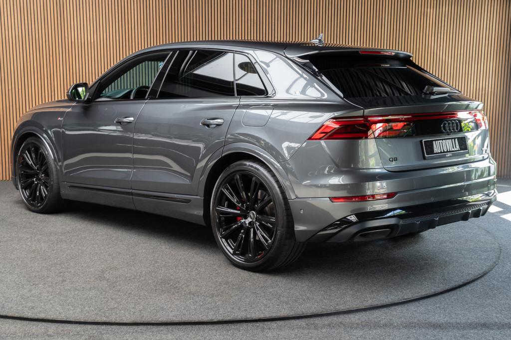 Audi Q8 60 TFSI e quattro Pro Line S Competition HUD Panodak, Automaat, 77 km/l, Gebruikt, Zwart