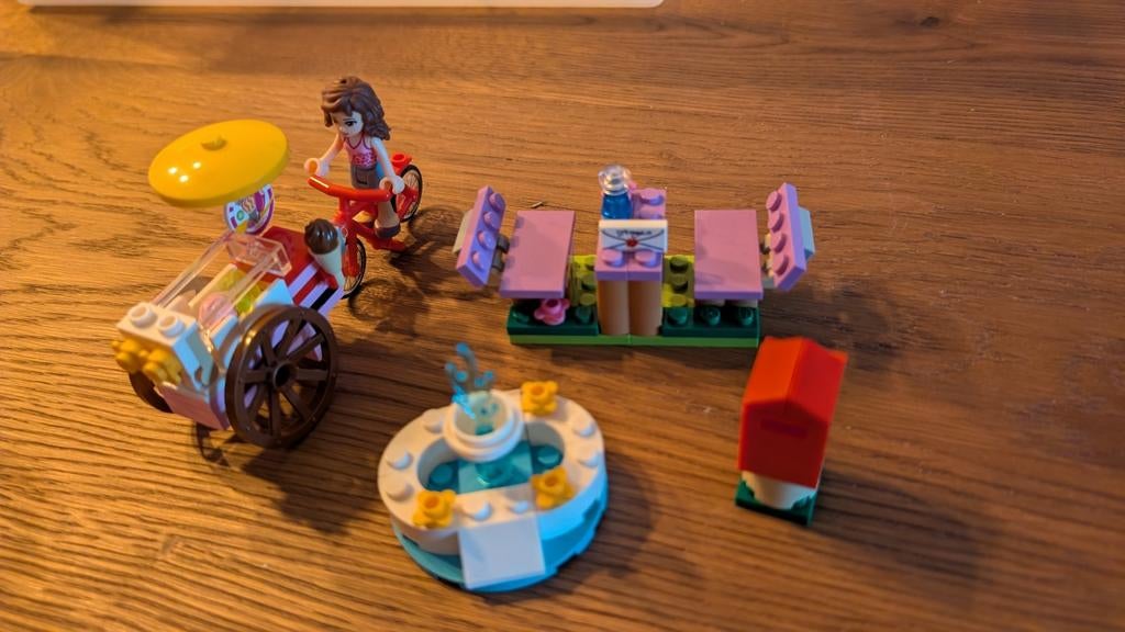 Olivia's ijskar, Ophalen, Gebruikt, Lego, Friends