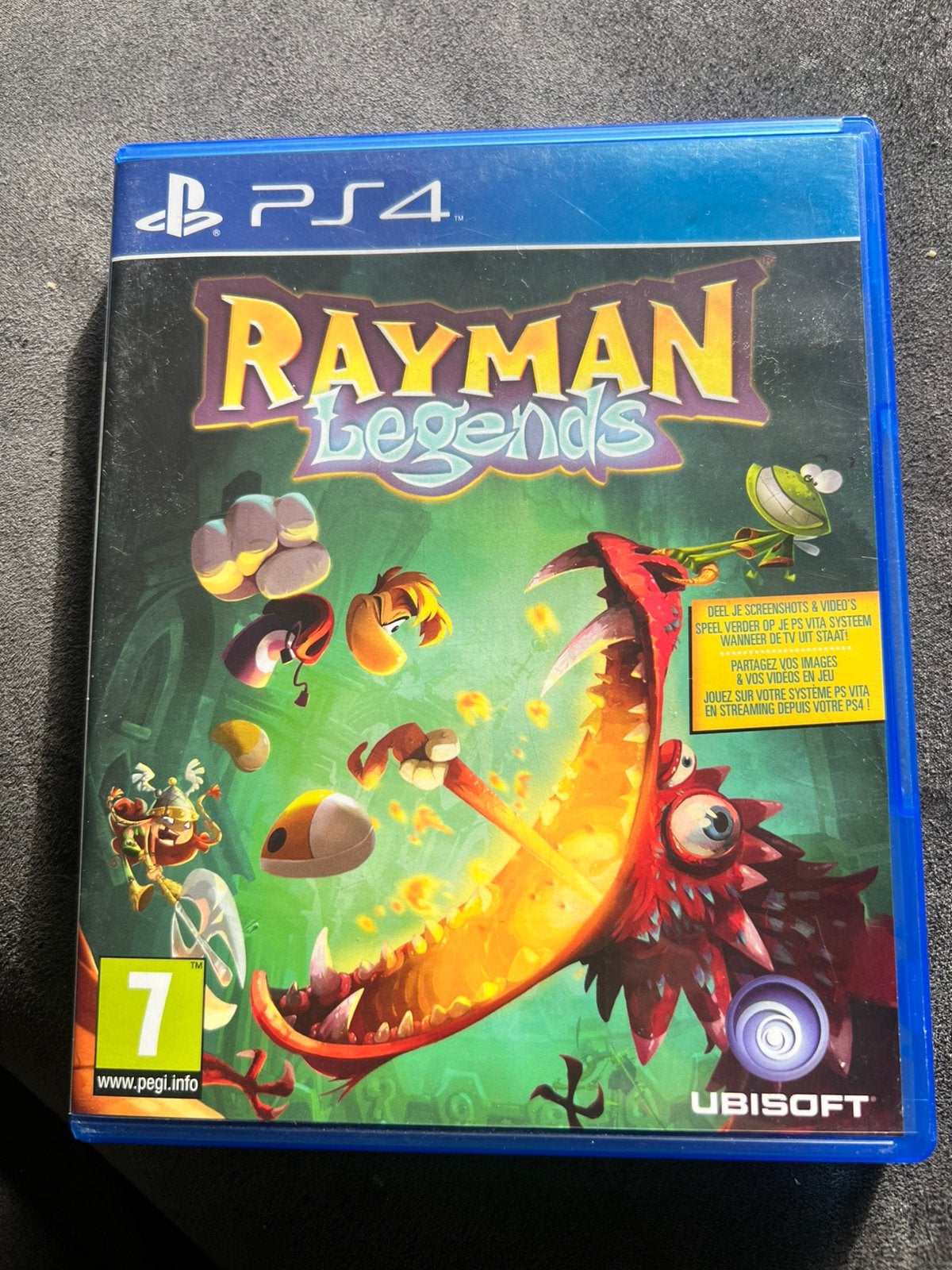 PlayStation 4 game : Rayman Legends, Avontuur en Actie, Ophalen of Verzenden, Zo goed als nieuw, 3 spelers of meer