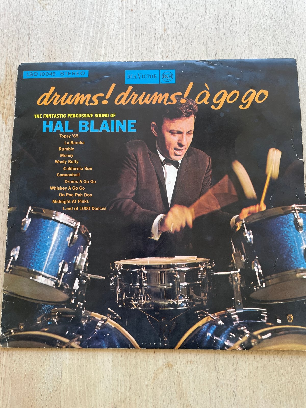 Hal Blaine - Drums! Drums! À Go Go (LP, Stereo), Ophalen of Verzenden, Gebruikt