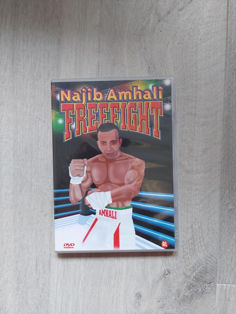 Najib Amhali - Freefight DVD, Alle leeftijden, Ophalen of Verzenden, Gebruikt, Stand-up of Theatershow