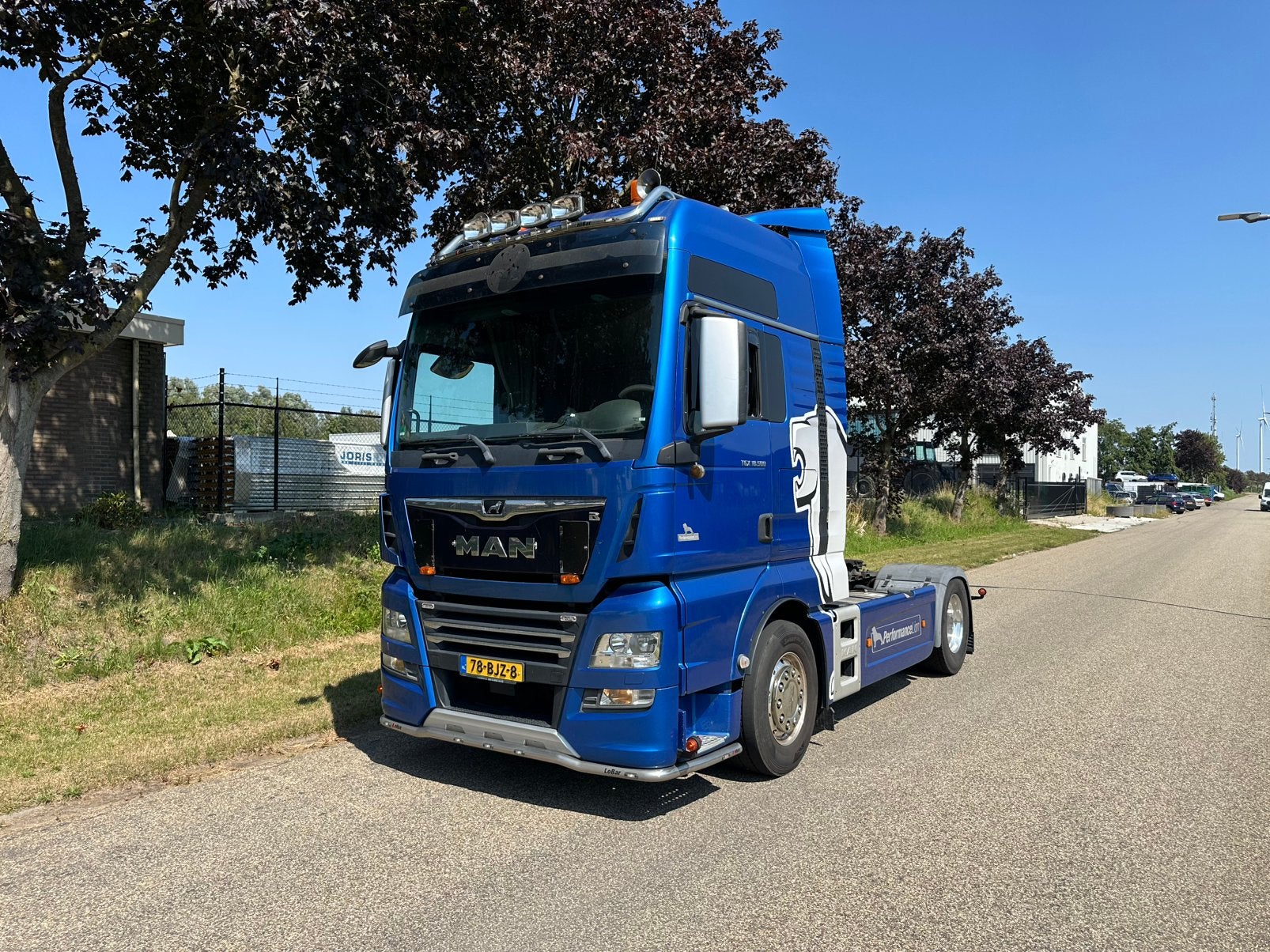 MAN tgx 18.500 lion editon full air, Automaat, Achterwielaandrijving, Blauw, MAN