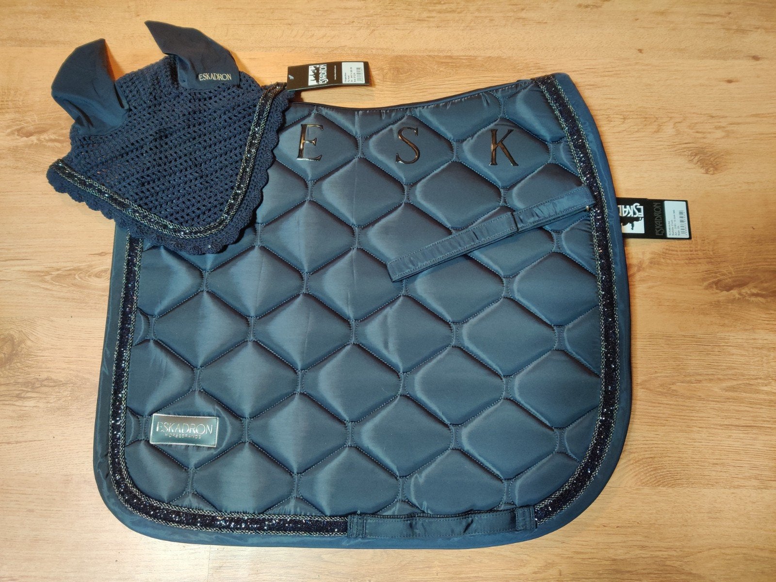 Horsebrands x Eskadron Limited Edition Zadeldekje + Oornetje, Full (L), Dressuurdekje, Nieuw, Ophalen of Verzenden