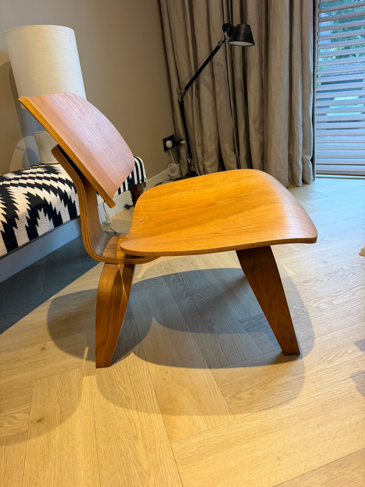 Stoel hout, Ophalen, Gebruikt, Bruin, Eén