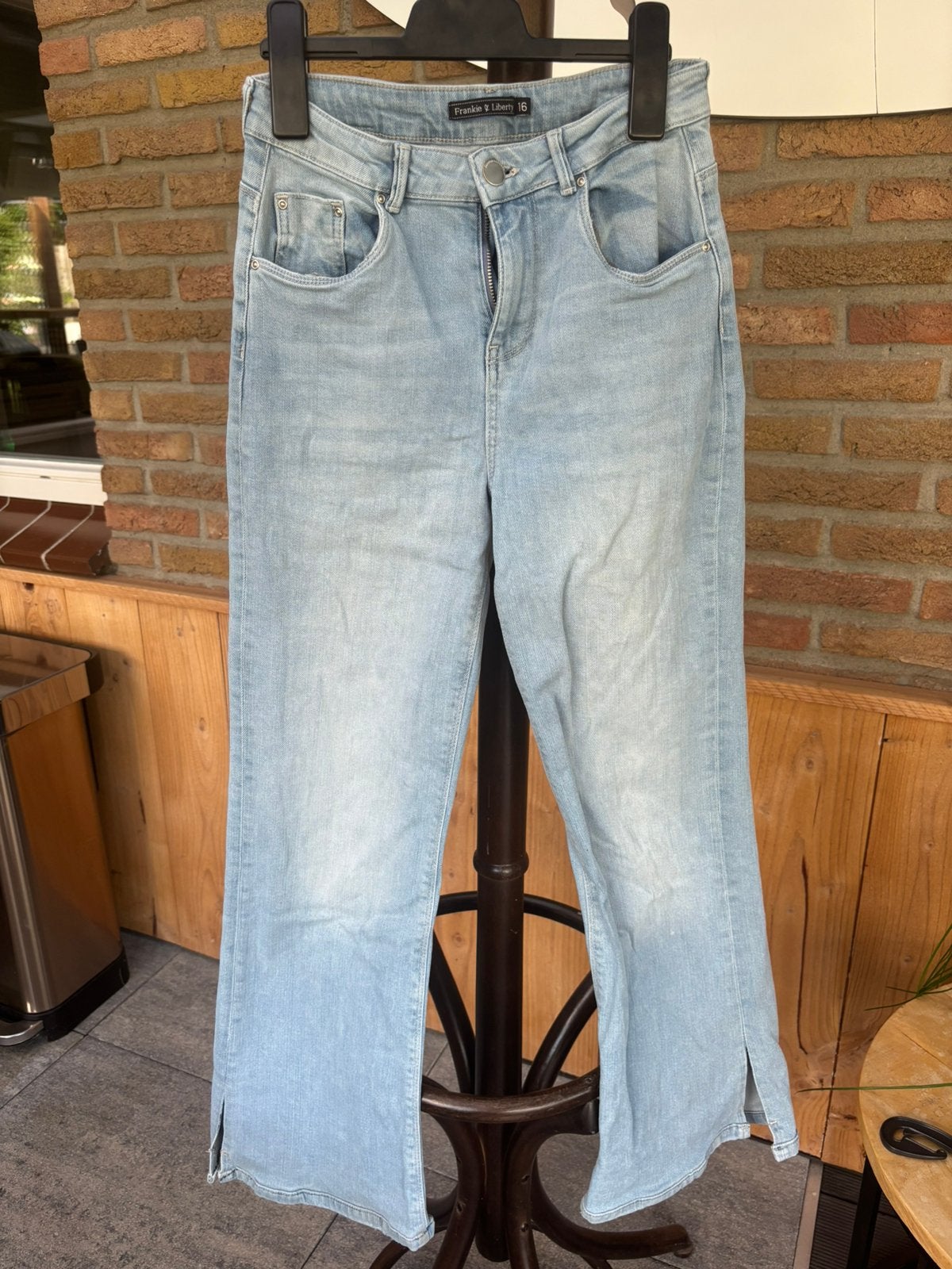 Spijkerbroek Frankie & Liberty maat 176, Ophalen of Verzenden, Zo goed als nieuw, Meisje, Broek