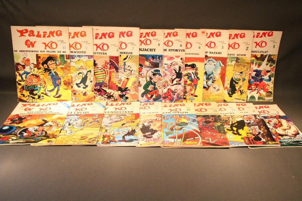 Paling & Co  36 stuks classic uitgave, Meerdere stripboeken, Ophalen of Verzenden