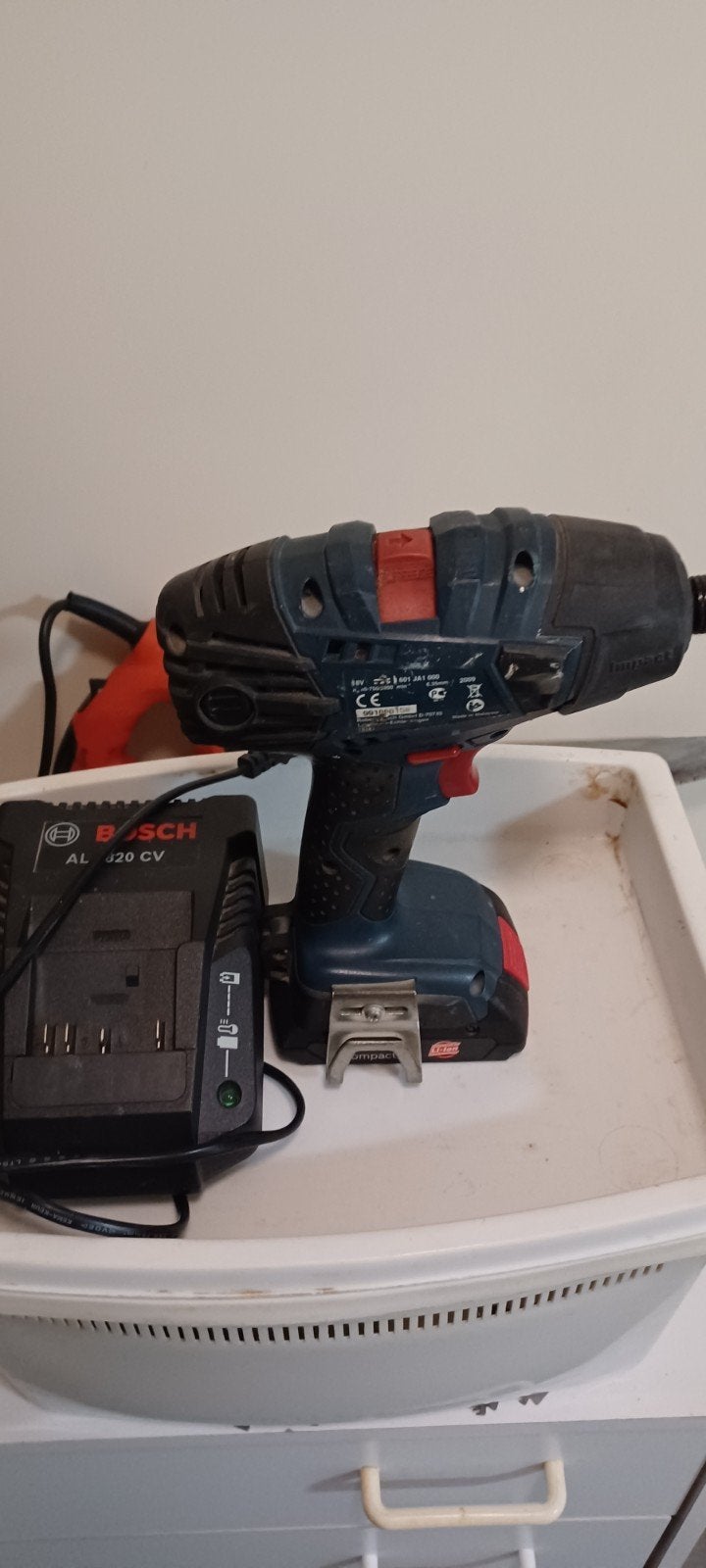 Bosch GDR 18V-LI MF Professional Slagmoersleutel, Doe-het-zelf en Verbouw, Ophalen, Gebruikt, 600 watt of meer, Overige typen
