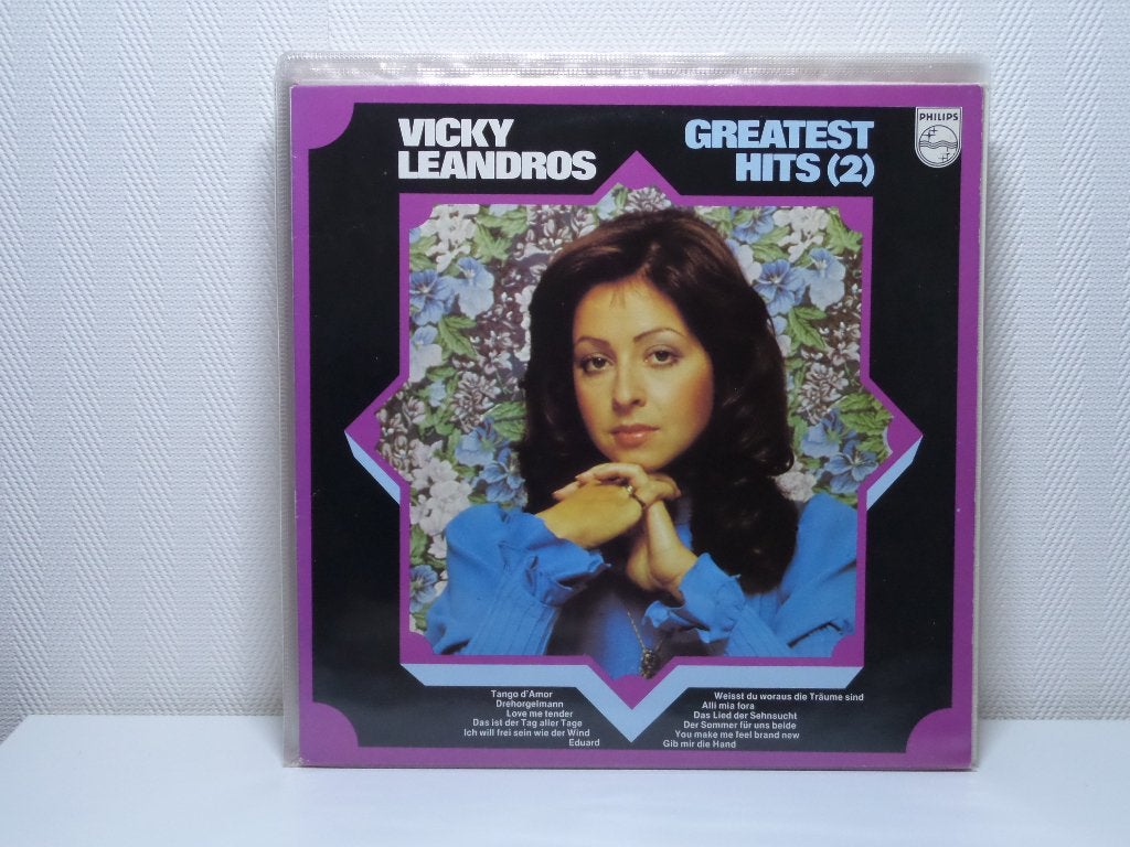 LP: Vicky Leandros - greatest hits (2), Inclusief binnenhoes, Ophalen, Zo goed als nieuw, LP