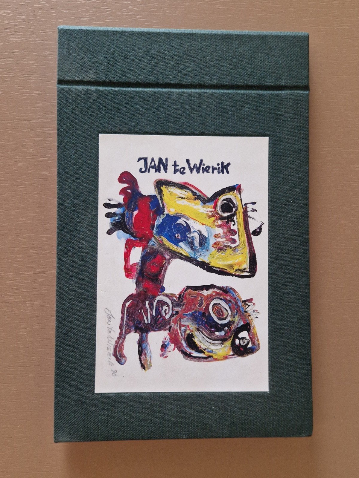 Jan te Wierik - Uit Pigment Ontsproten (1996), Ophalen of Verzenden, Zo goed als nieuw, Jan te Wierik, Nederland