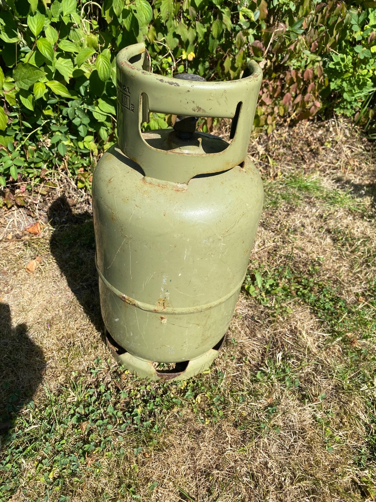 Gasfles, Ophalen, Gebruikt