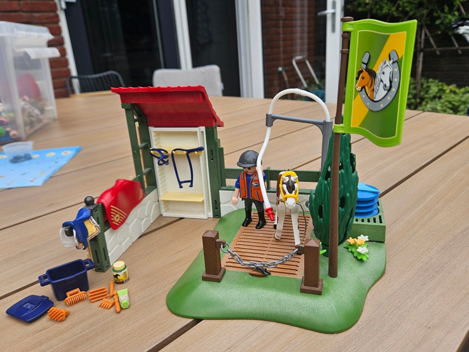 Playmobil Country paarden wasplaats 6929, Ophalen of Verzenden