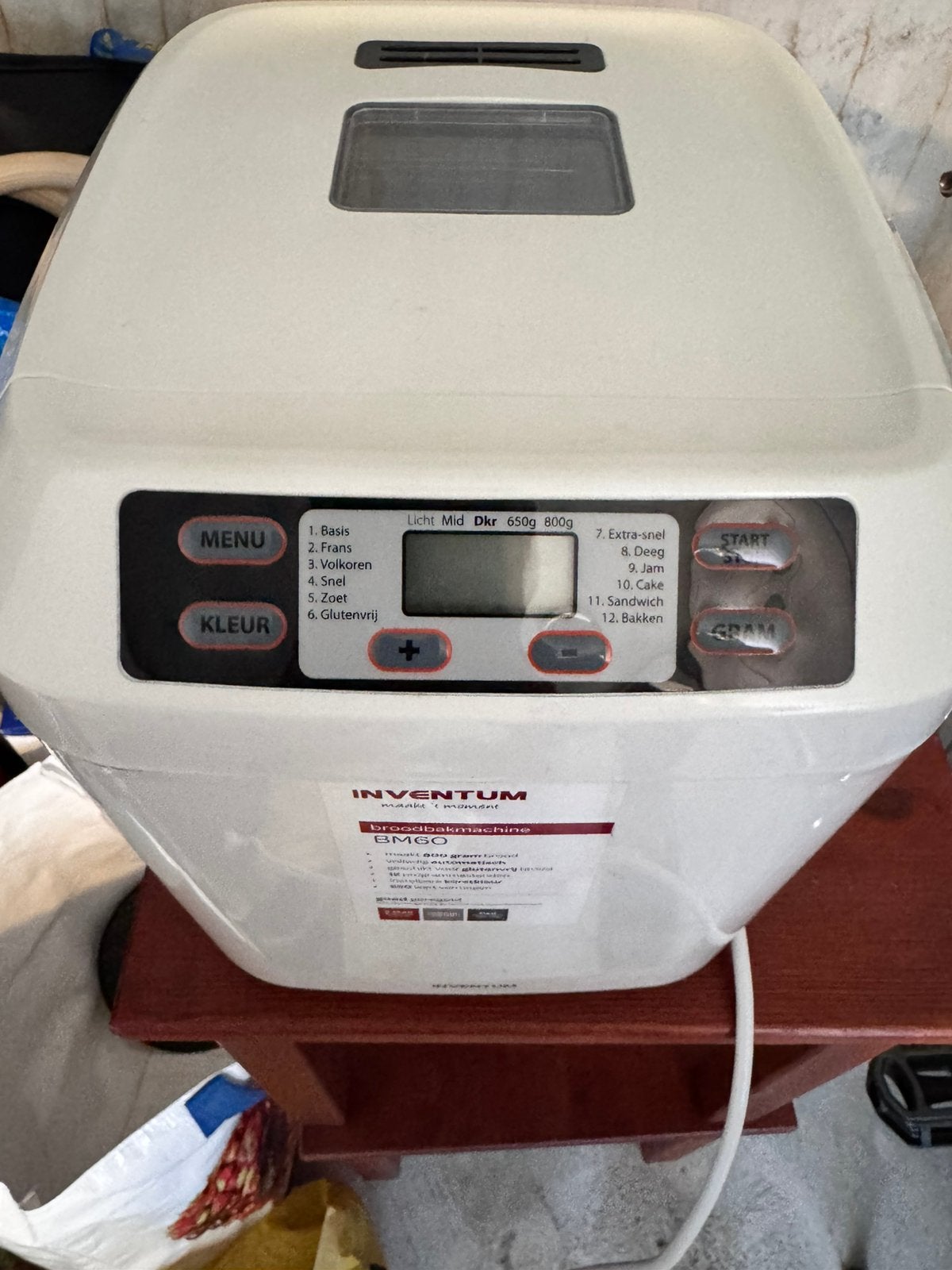Inventum Broodbakmachine - BM60, Ophalen, Zo goed als nieuw