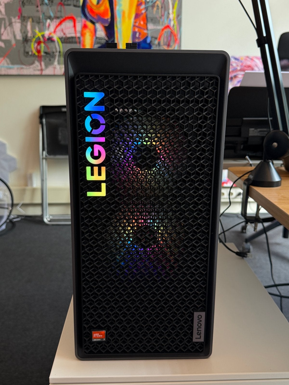 Lenovo Legion T5 26ARA8, Computers en Software, Desktop Pc's, Ophalen of Verzenden, Zo goed als nieuw, AMD Ryzen 7, Gaming
