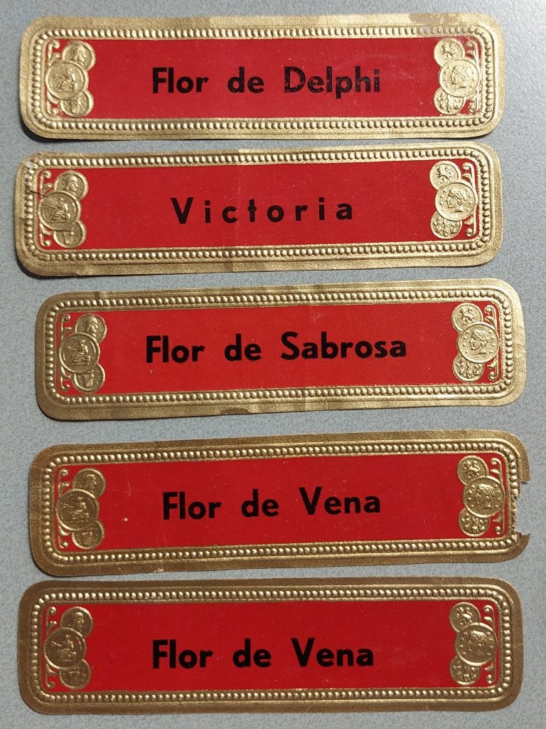 Sigarenbandjes, Ophalen of Verzenden, Gebruikt, Sigarenbandjes