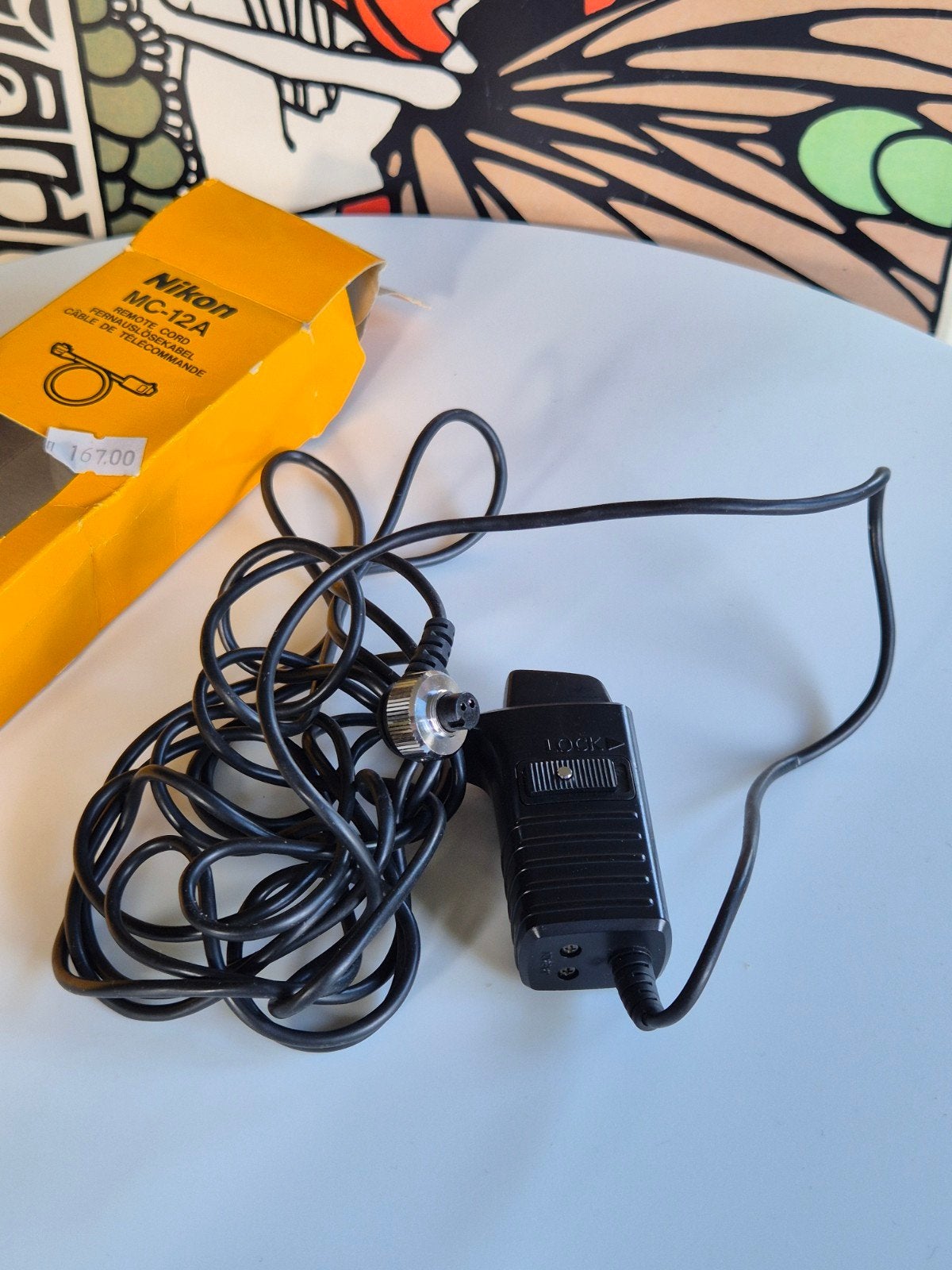 Originele Nikon MC-12A Remote Cord / Draadontspanner, Info@nikon.com, Gebruikt, Overige typen, Ophalen of Verzenden