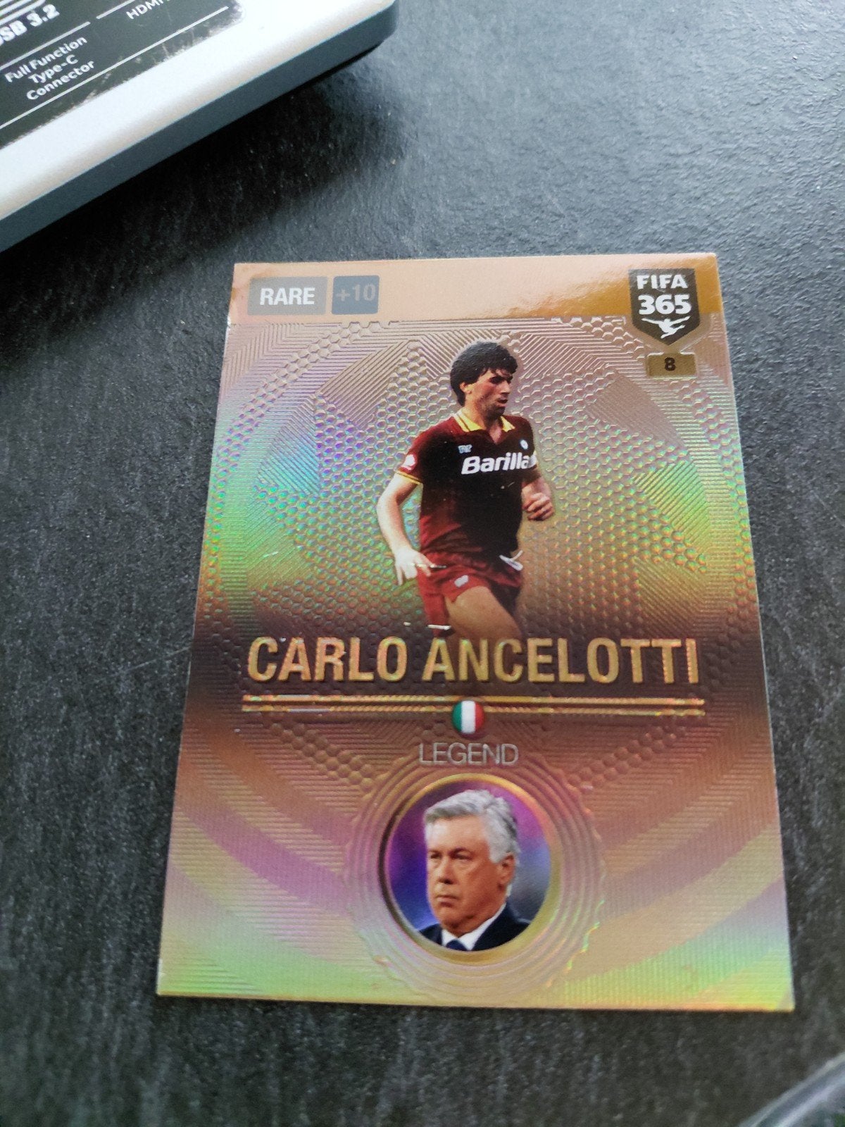 FIFA 365 Legend Carlo Ancelotti, Ophalen of Verzenden, Zo goed als nieuw, Buitenlandse clubs, Spelerskaart