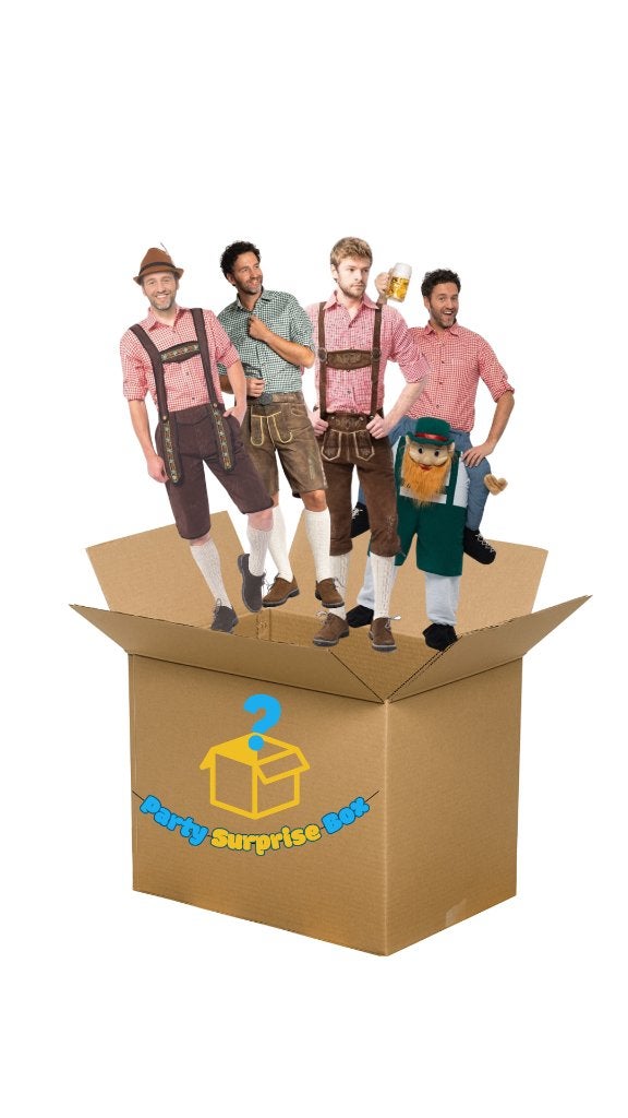 Oktoberfest Mystery Box Heren | Lederhose & Tiroler Outfit, Kleding | Heren, Bedum, Verzenden, Nieuw, Overige maten