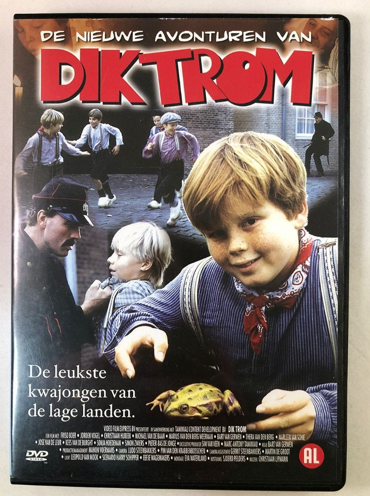 DIK TROM de nieuwe avonturen van - kwajongen molen, Cd's en Dvd's, Avontuur, Alle leeftijden, Inclusief doosje, Zo goed als nieuw