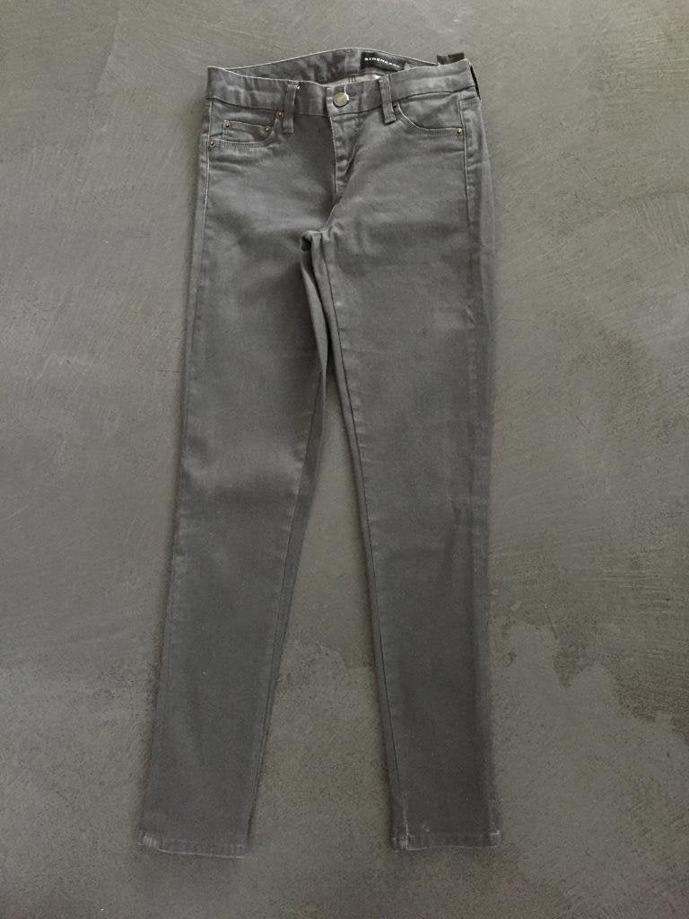 C301 Strenesse: Maat 36=S grijs skinny broek jeans, Strenesse, Ophalen of Verzenden, Zo goed als nieuw, W28 - W29 (confectie 36)
