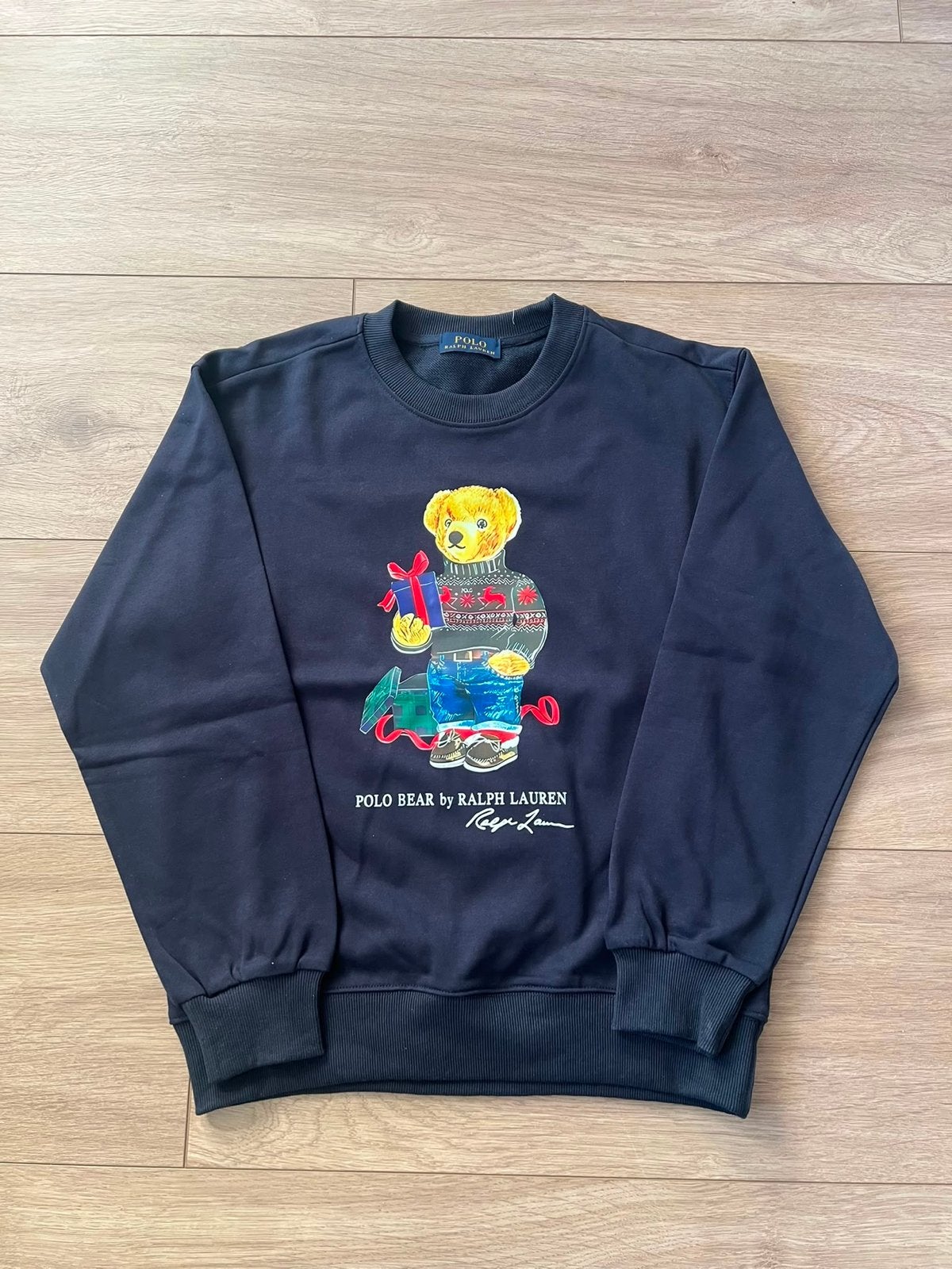 Polo Ralph Lauren Holiday Gift Bear Sweater, Verzenden, Nieuw, Maat 48/50 (M), Blauw