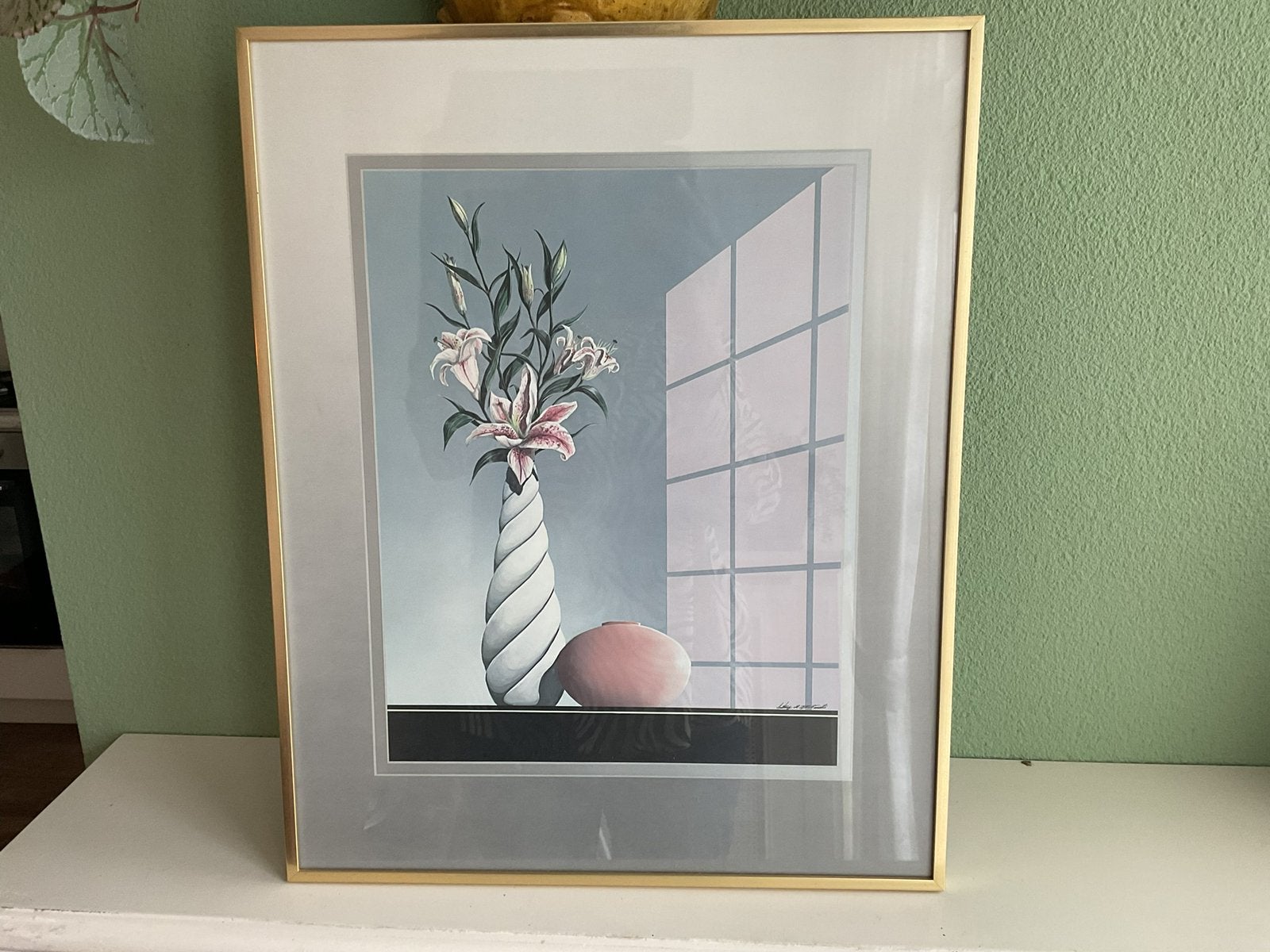 Botanelli schilderij, Ophalen, Zo goed als nieuw, Minder dan 50 cm, Schilderij