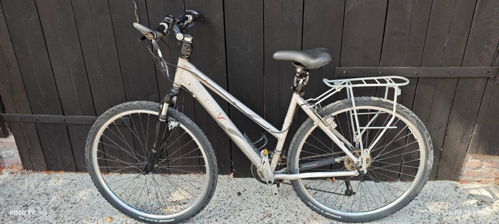 Red Bull mountainbike/fitnessfiets, 28 inch, Gebruikt, Velgrem, 47 tot 50 cm