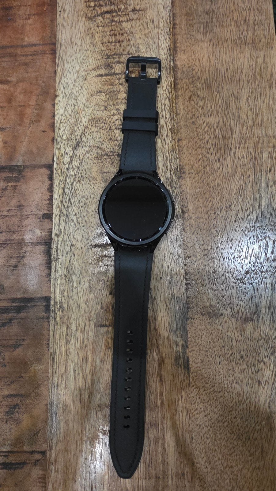 Samsung Galaxy Watch6 Classic Zwart 47mm, Sieraden, Tassen en Uiterlijk, Smartwatches, Ophalen, Zwart, Zo goed als nieuw, Samsung