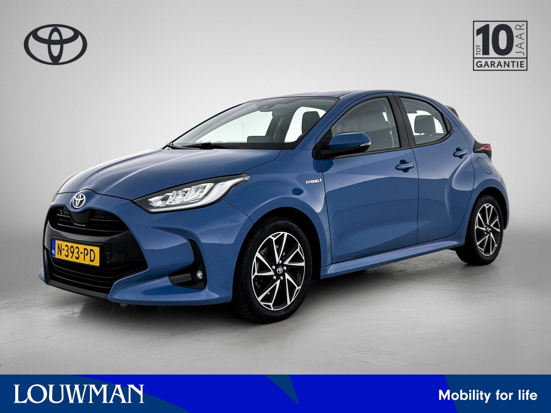 Toyota Yaris 1.5 Hybrid Dynamic | Dealer Onderhouden | Apple, Auto's, Gebruikt, Blauw, 49 €/maand, 1490 cc