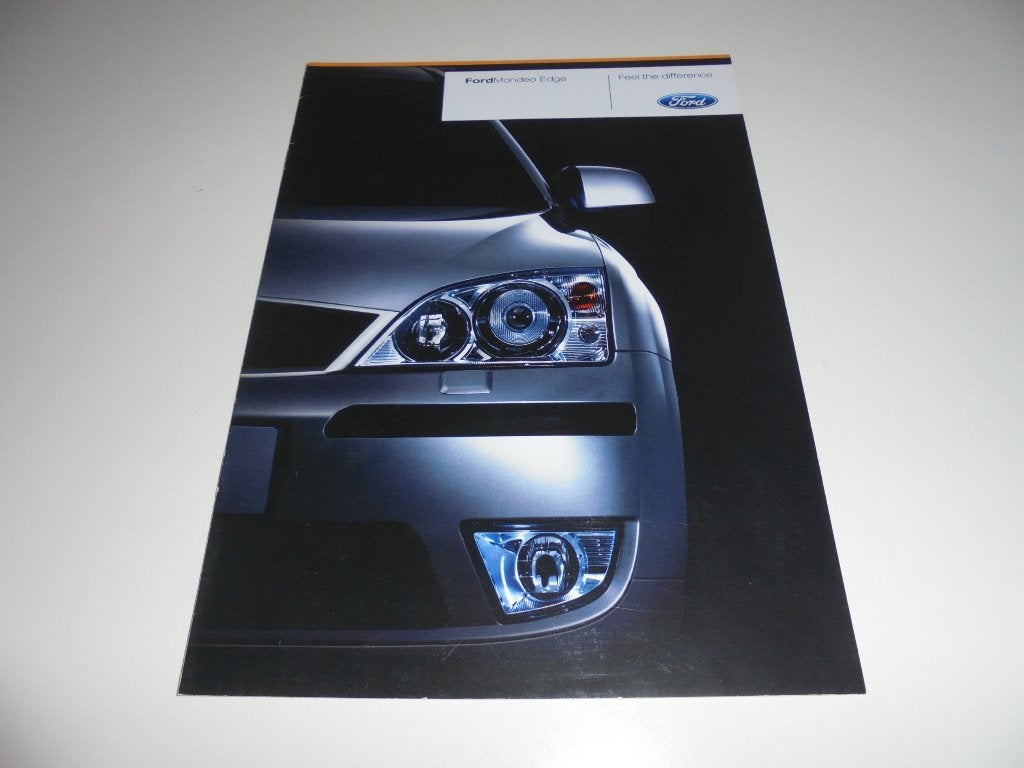 brochure Ford Mondeo Edge  2007, Ophalen of Verzenden, Nieuw, Ford