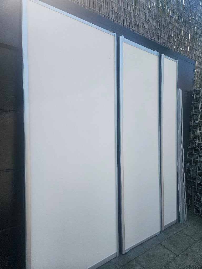 schuifwanden deurpanelen, Ophalen of Verzenden, Zo goed als nieuw, Minder dan 80 cm, Gevelraam of Ruit