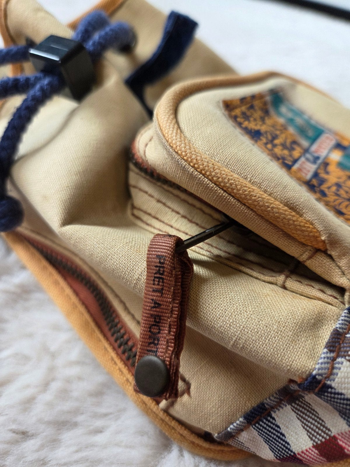 Vintage Pret A Porter Mini Rugzak - Perfecte Staat, Ophalen of Verzenden